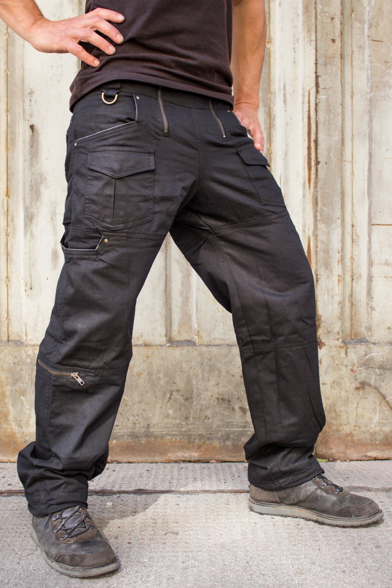 Mens Baggy Cargo Pants Goth Techwear Alternative Mens Clothing Etsy UK