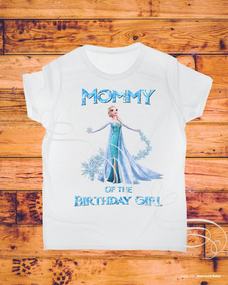Download Frozen Elsa birthday shirt svg mommy of the birthday girl ...