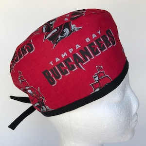 Tampa Bay Buccaneers | Scrub Hat | Classic | Single Layer | Breathable | Durable | Surgical Cap | Nurse Gift | Doctor Gift | NFL Football