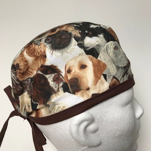 Dogs show Scrub Hats