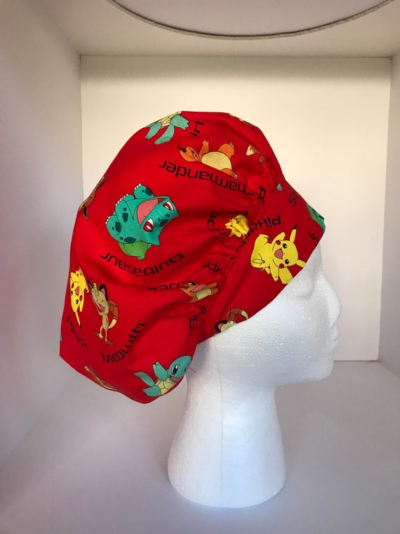 Pokemon Scrub Hat Bonnet Classic Single 