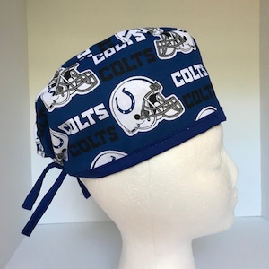 Indianapolis Colts | Scrub Hat | Classic | Single Layer | Breathable | Durable | Surgical Cap | Nurse Gift | Doctor Gift | NFL Football