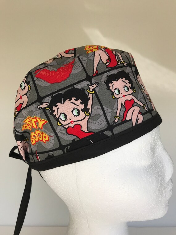 Betty Boop Scrub Hat Classic Single 
