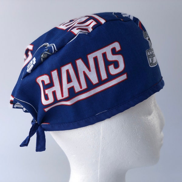 New York Giants | Scrub Hat | Classic | Single Layer | Breathable | Durable | Surgical Cap | Nurse Gift | Doctor Gift | NFL Football