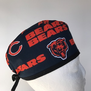 Chicago Bears | Scrub Hat | Classic | Single Layer | NFL Football | Breathable | Durable | Surgical Cap | Nurse Gift | Doctor Gift