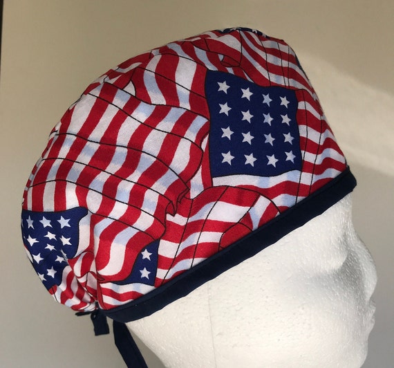 Patriotic Scrub Hat Classic Single 
