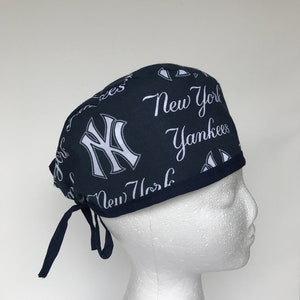 New York Yankees Scrub Hat: Cotton Surgical Cap, Nurse Doctor Gift