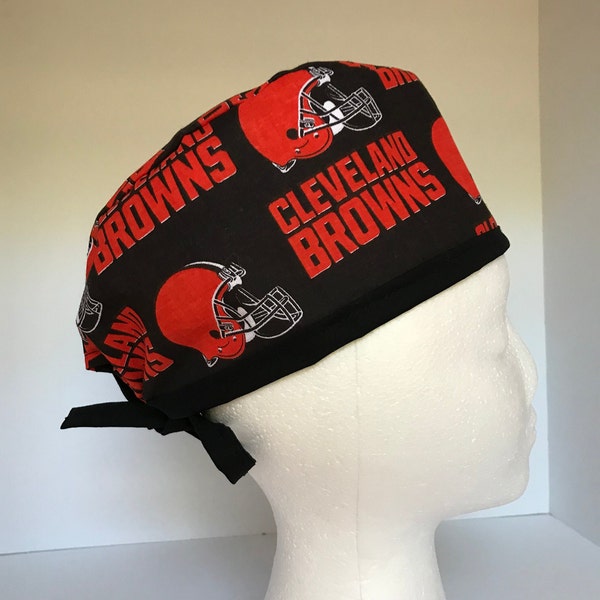 Cleveland Browns | Scrub Hat | Classic | Single Layer | Breathable | Durable | Surgical Cap | Nurse Gift | Doctor Gift | NFL Football