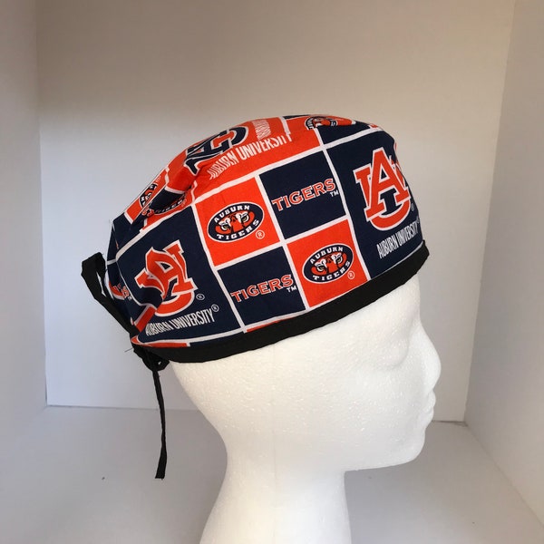 Auburn Tigers | Scrub Hat | Classic | Single Layer | Breathable | Surgical Cap | Nurse Gift | Doctor Gift | College Football