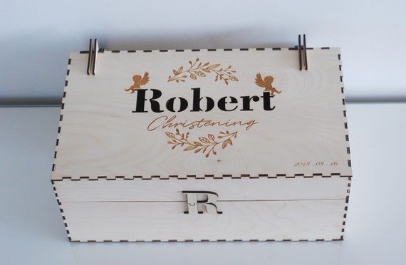christening memory box