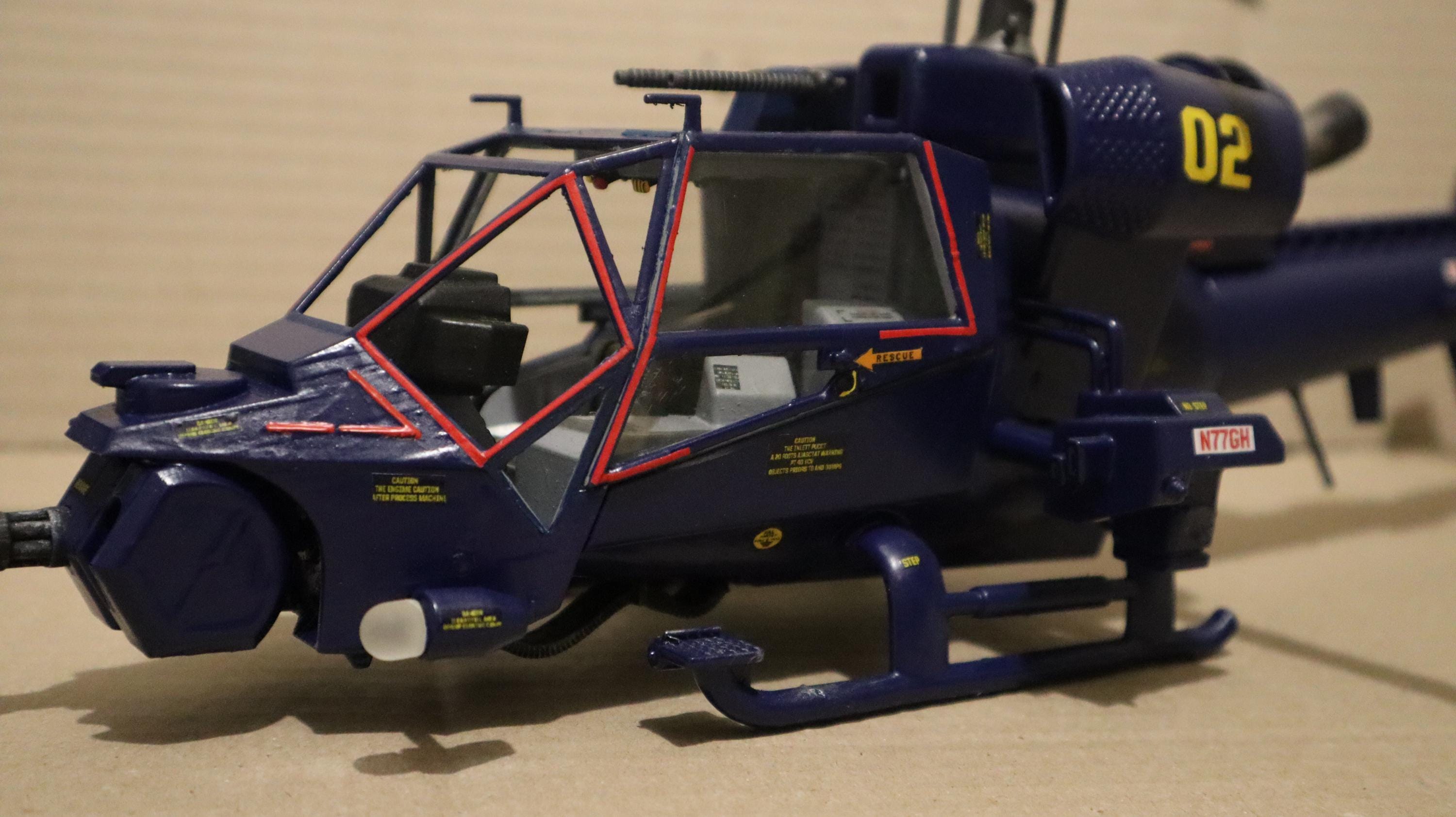 BLUE THUNDER 1/48 プラモデル アオシマ 1/48 ブルーサンダー 完成品AOSHIMA Blue Thunder | 模型工房M