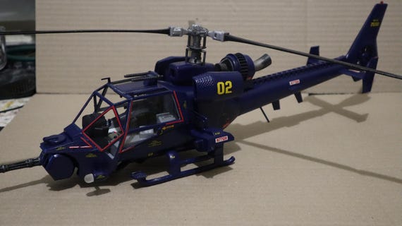 Blue Thunder Movie Helicopter No Airwolf 1983 Model Kit 1/48 Dream