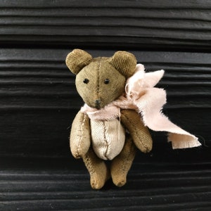 ours en peluche de style vintage de coton antique artiste ours en peluche miniature image 4