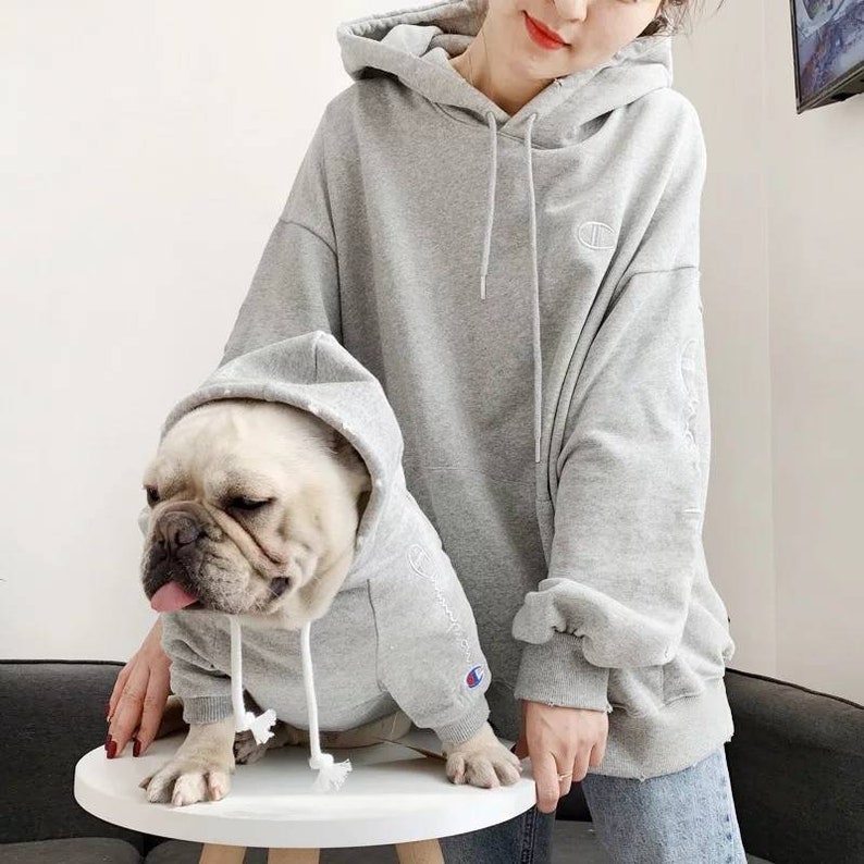 FAMDIO Small Medium Dog Family Outfit Clothes For Bulldog Pet Ca FAMDIO Small Medium Dog Family Outfit Clothes For Bulldog Pet Ca