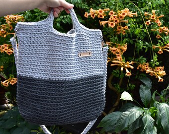 Bila 100% Cotton Knitted Tote Bag (45cm x 45cm)