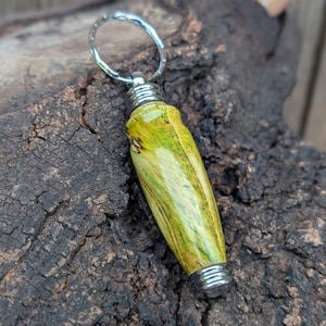 Secret Compartment Keychain, Toothpick Holder Keychain
