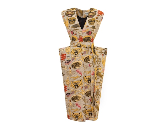 the bold type gold dress Marigold Yellow Long Prom Dress with Sheer Bodice Marigold / 6 main image 1