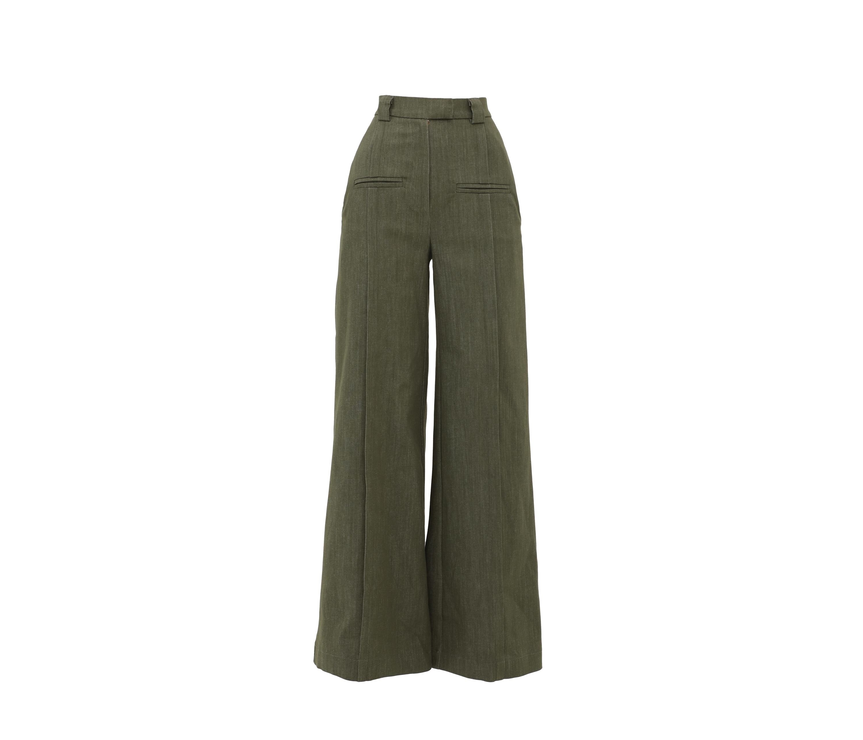 パンツ CHANEL1999 llic Flared Pants Chanel Fall 1999 Runway