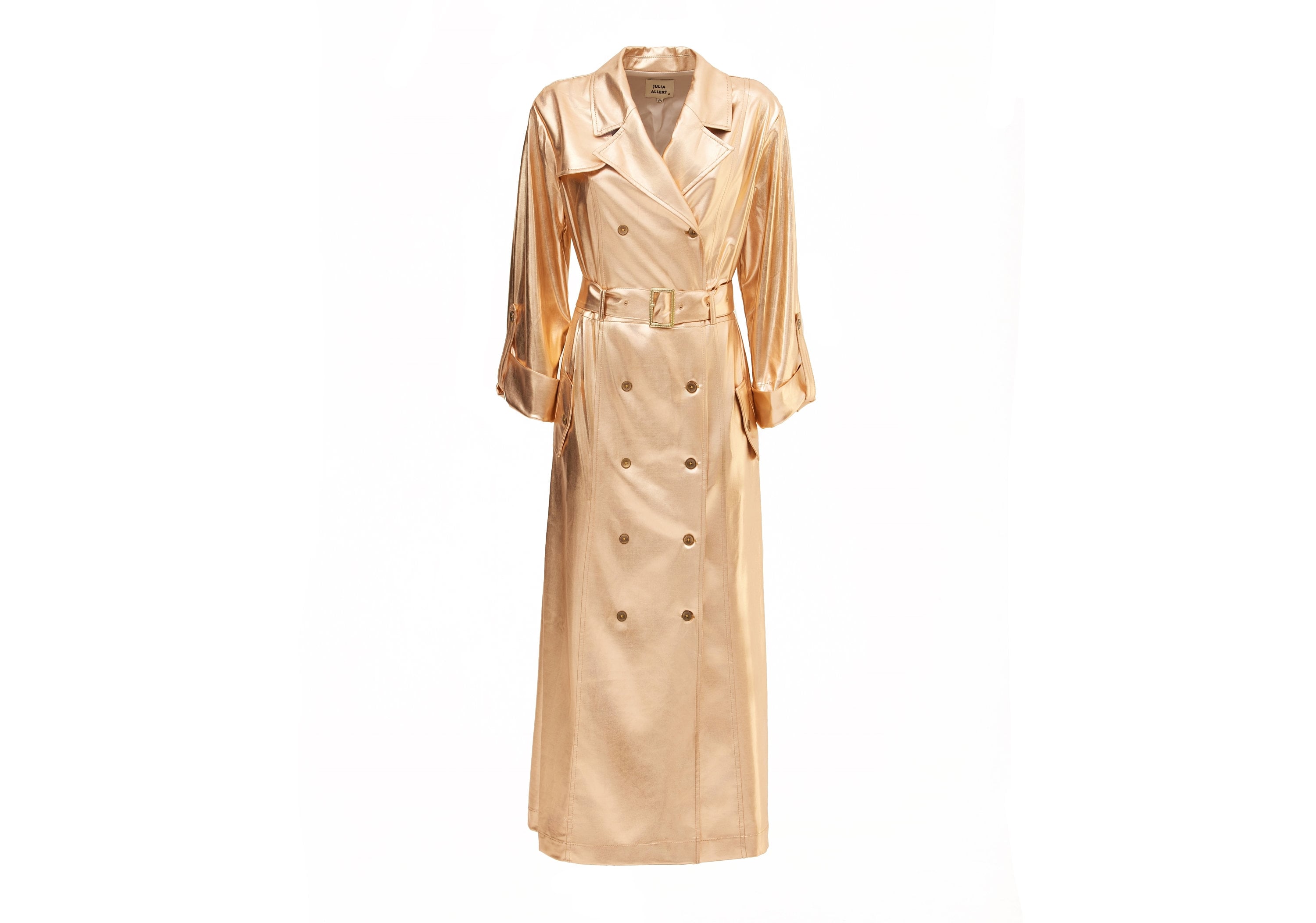 Belted Double breasted Trench Dress Jersey Goldstylish Long Sleeve Trench a line Shirt Dress Fashion Ankle Lenght Coat for Women 2 Colors Etsy UK