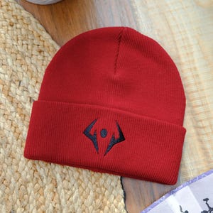 Anime Embroidered Beanie Hat Winter Cap Gift for him & her, Anime Fan Gift