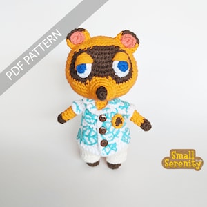 Tom Nook Doll PDF Pattern