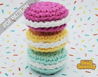 Easy Macaron Crochet PDF Pattern