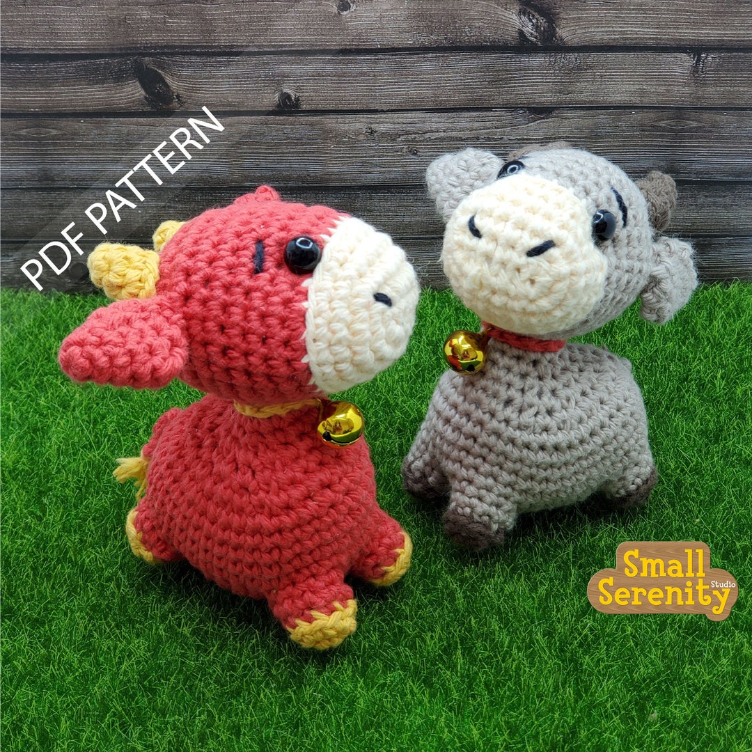 Cow Crochet PDF Pattern - Etsy