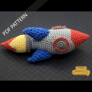 Rocket Emoji Crochet Pattern image 1