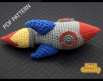 Rocket Emoji Crochet Pattern