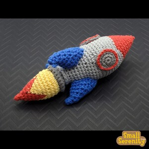 Rocket Emoji Crochet Pattern image 2