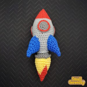 Rocket Emoji Crochet Pattern image 3