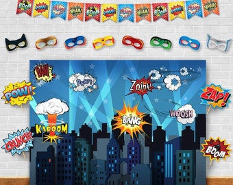 Super Hero Party Etsy
