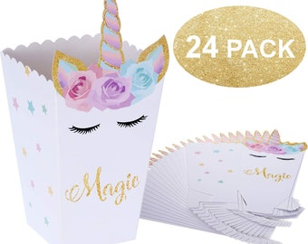 Unicorn Favor Boxes, Unicorn Candy Boxes, Unicorn Favors, Unicorn Party Decorations, Unicorn Birthday Favors, Unicorn Favor Bags