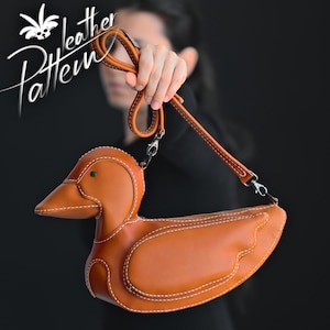 Mönster för väska i ankläder i PDF-format - av LeatherHubPatterns bild 4