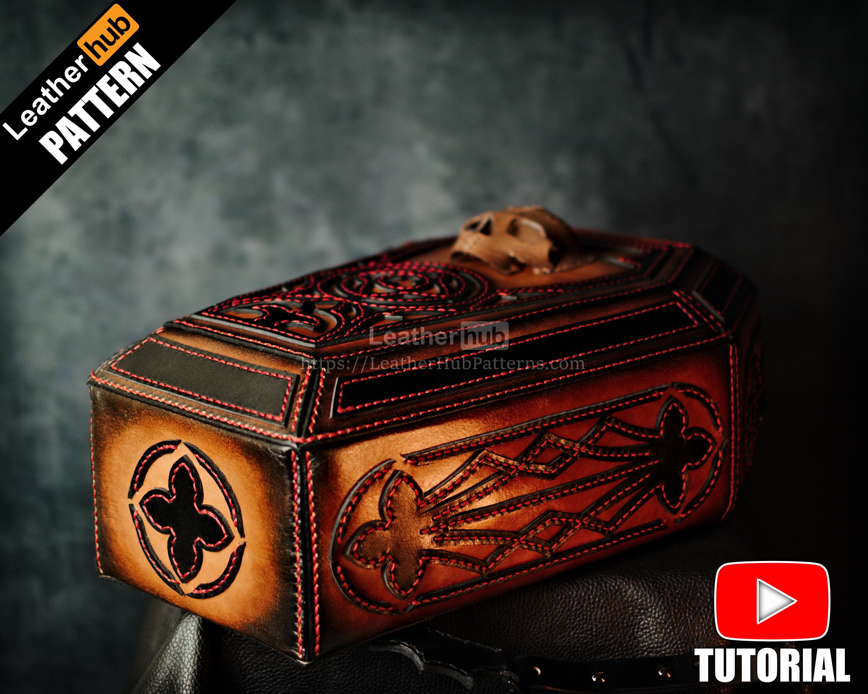 coffin backpack pattern