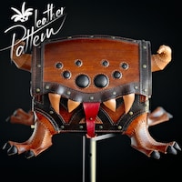 Mimic Chest Leather Pattern PDF - by Leatherhubpatterns - Etsy