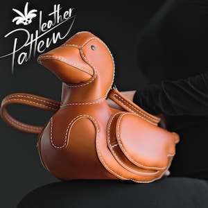 Mönster för väska i ankläder i PDF-format - av LeatherHubPatterns bild 11