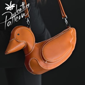 Mönster för väska i ankläder i PDF-format - av LeatherHubPatterns bild 8