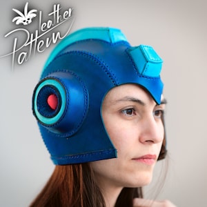 Leather helmet pattern PDF - by Leatherhub