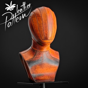 Mannequin leather pattern PDF - The Manikin - by LeatherHubPatterns