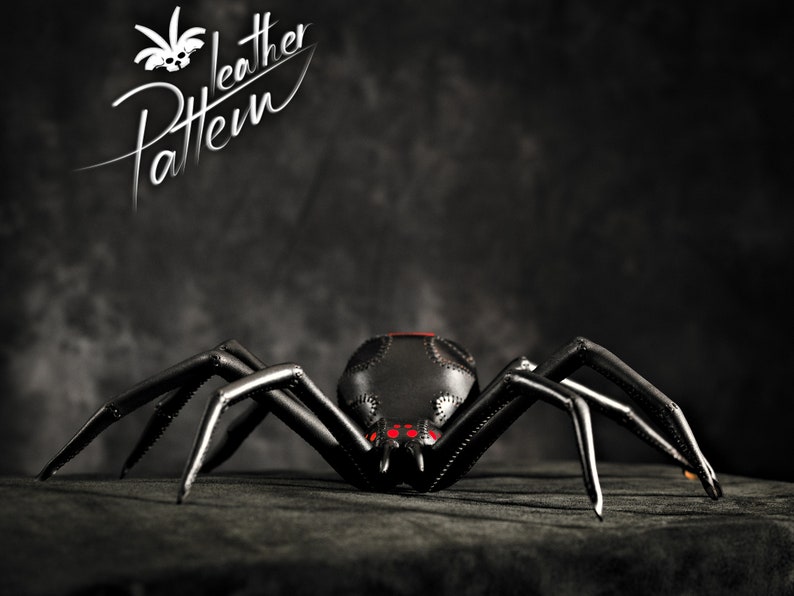 Spider Leg Pattern Spider Leather Pattern PDF - by Leatherhubpatterns - Etsy