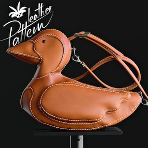 Mönster för väska i ankläder i PDF-format - av LeatherHubPatterns bild 6