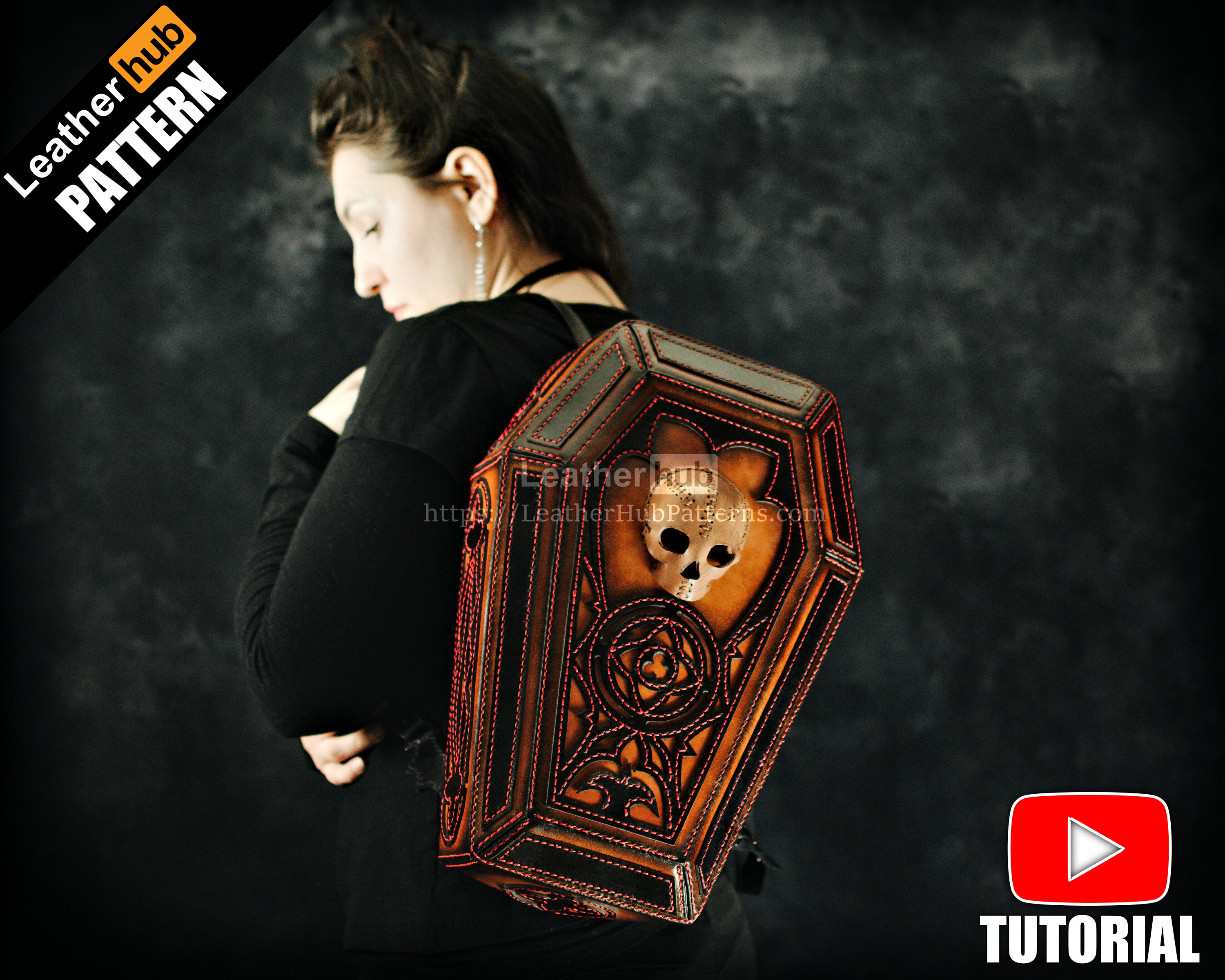 coffin backpack pattern