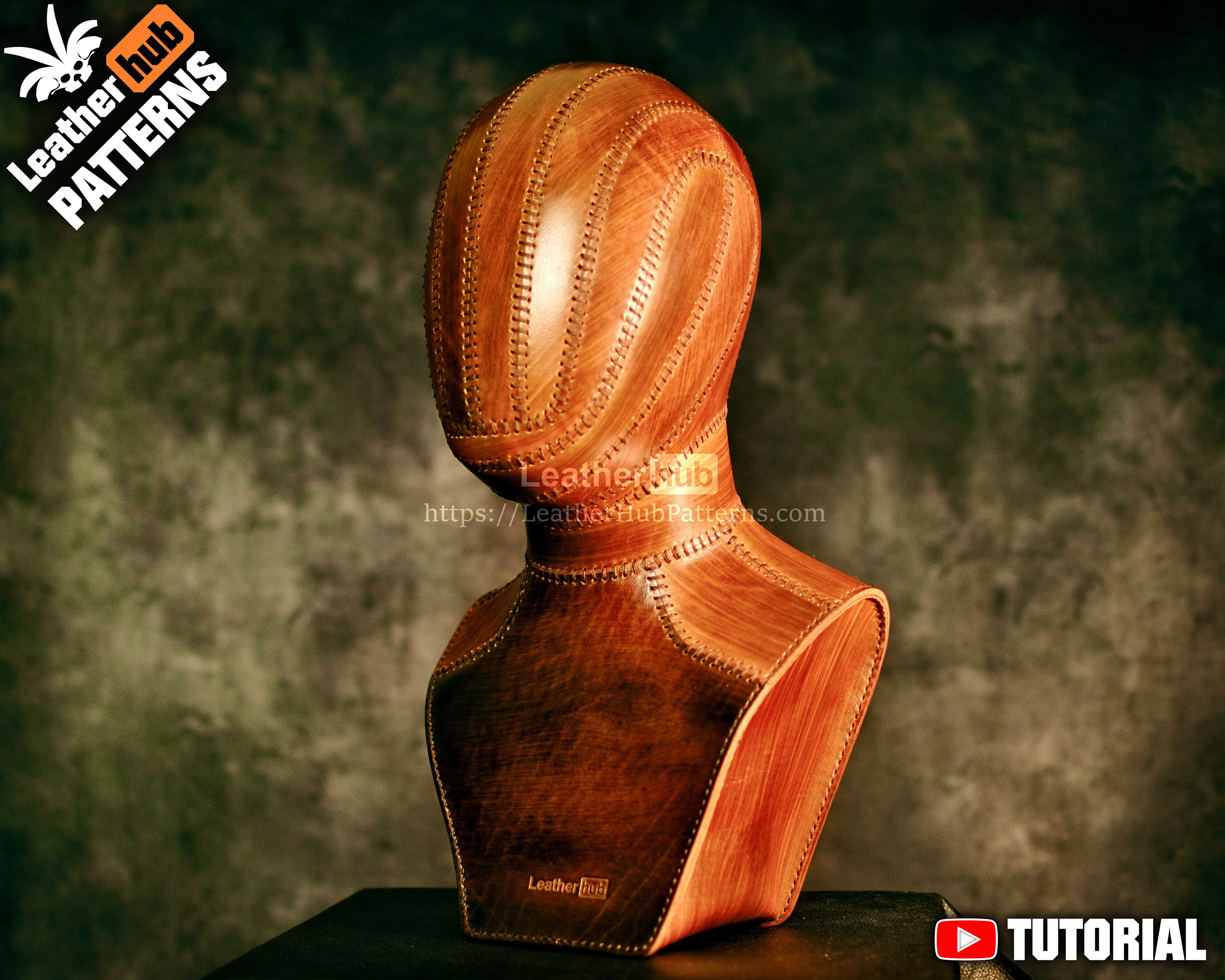 Mannequin leather pattern PDF The Manikin by Leatherhub