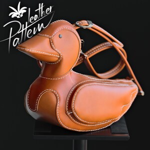 Mönster för väska i ankläder i PDF-format - av LeatherHubPatterns bild 7