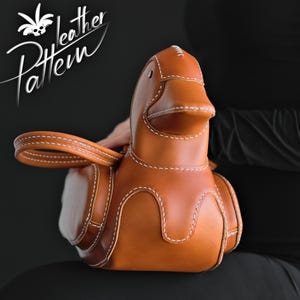 Mönster för väska i ankläder i PDF-format - av LeatherHubPatterns bild 10