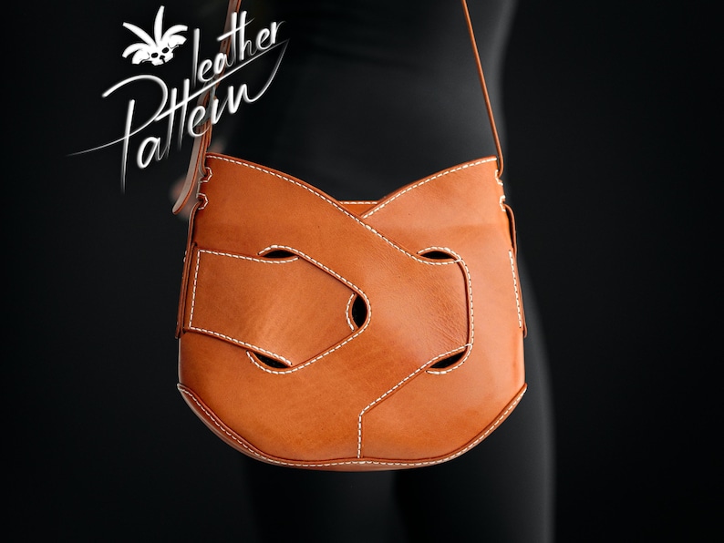 Mönster för läderväska i PDF-format - Embra-väskan - av LeatherHubPatterns bild 6