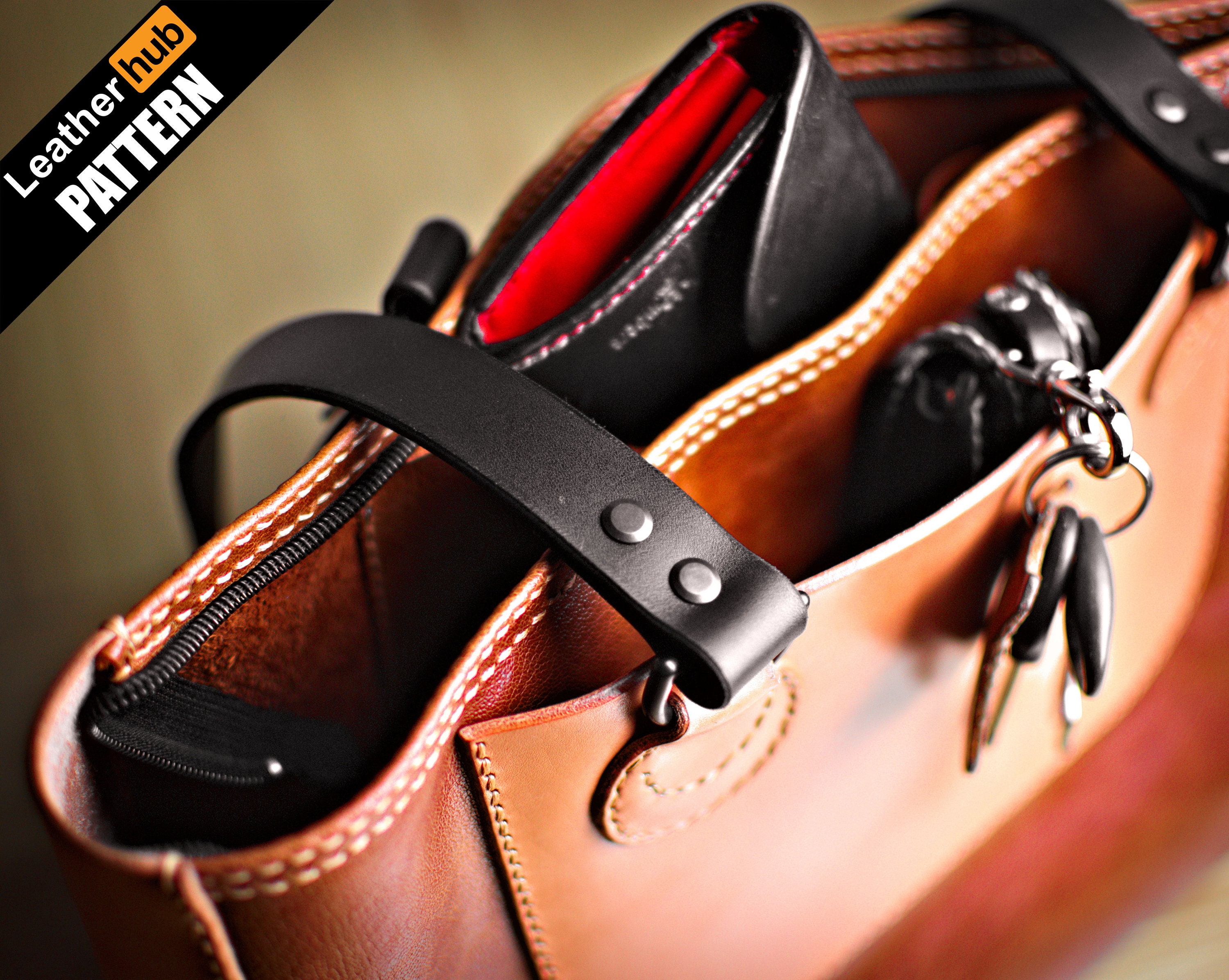 Leather Tote Bag Pattern Pdf