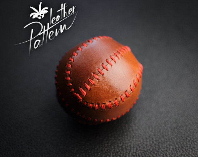 Baseball leather pattern PDF - by LeatherHubPatterns