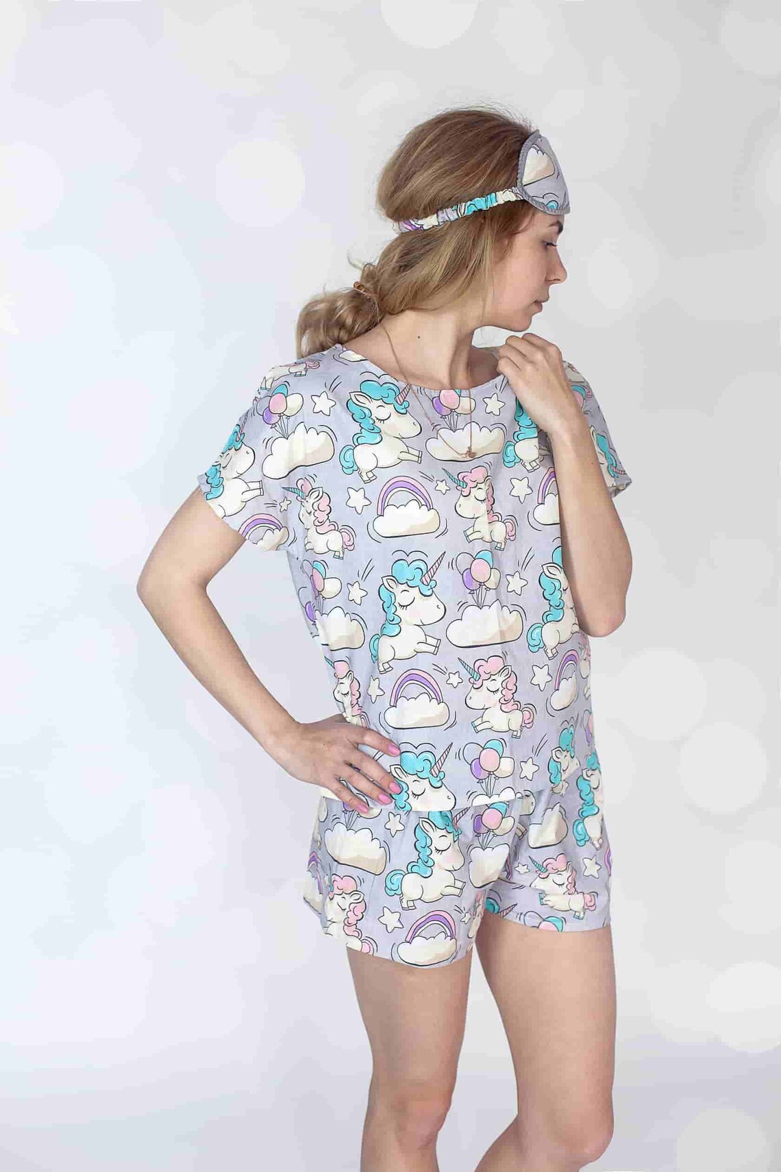 Pajamas Unicorn For Girls Women Teen Sleepwear Best Silk Good Etsy